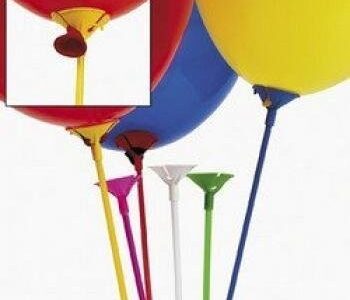 Прччка за балони, цветна