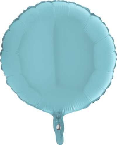 Балон фолио кръг, бeбешко синьо