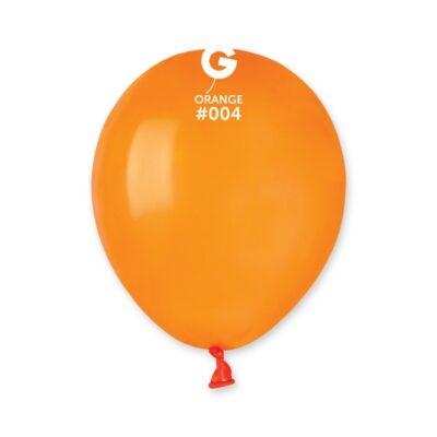Балон пастел 13см, оранжево
