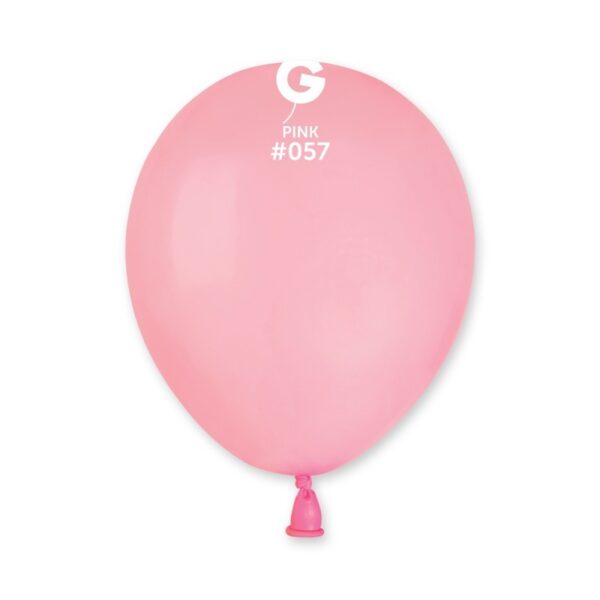 Балон пастел 13см, светло розово