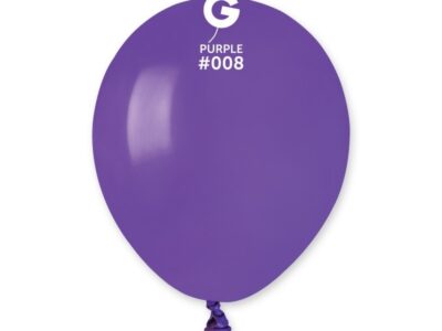 Балон пастел 13см, тъмно лилаво