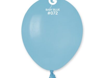Балон пастел 13см, бебешко синьо
