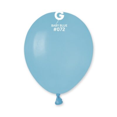 Балон пастел 13см, бебешко синьо