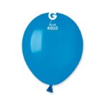 Балон пастел 13см, синьо