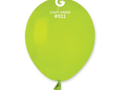 Балон пастел 13см, светло зелено