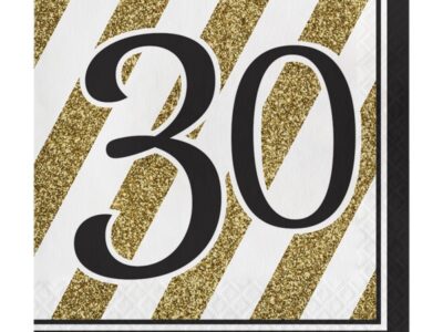 Black & Gold, Големи салфетки "30"