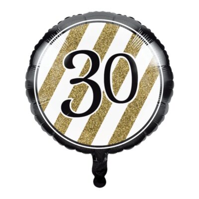 Black & Gold, Фолиев балон "30"